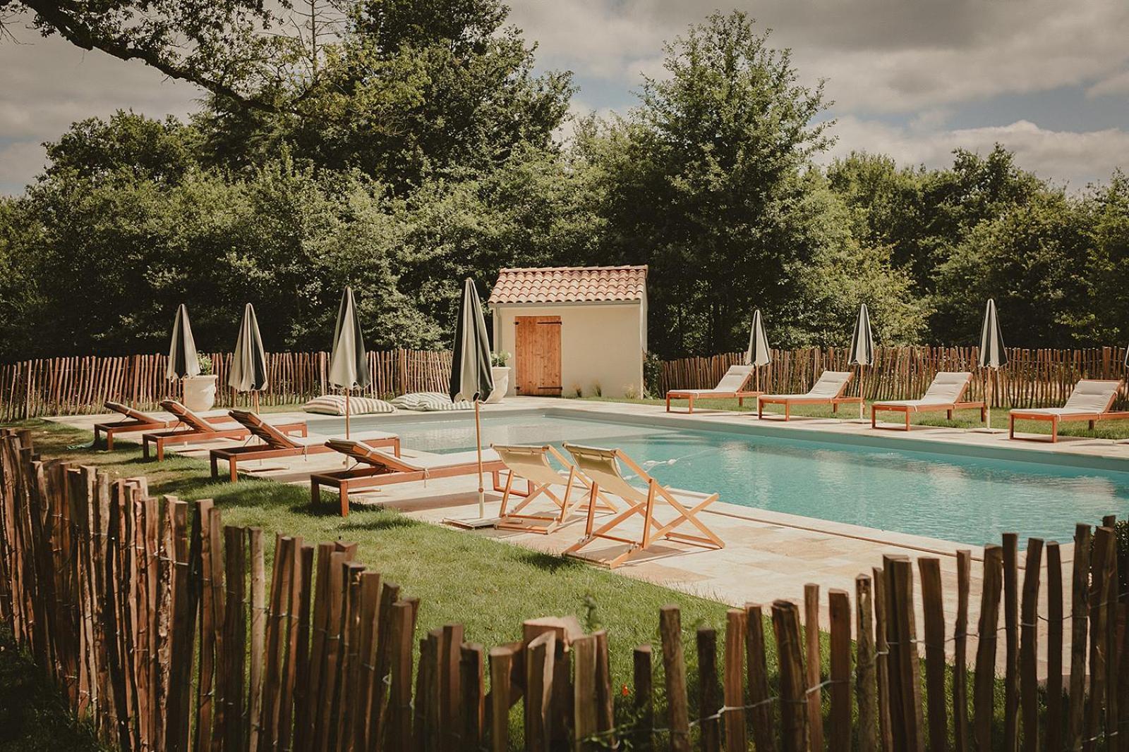 Domaine De Bassibe Bed & Breakfast Segos Exterior photo